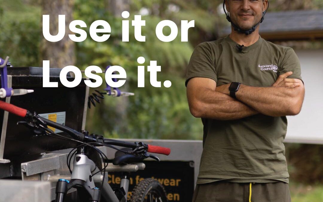 Kauri protection focus for Hūnua Traverse cyclists